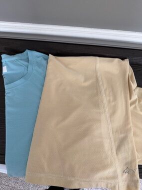 2 Greg Norman Dri-Fit Shirts